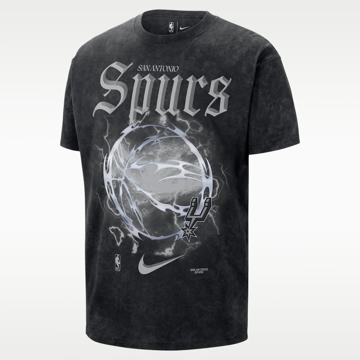San Antonio Spurs Courtside 'Halloween' Max90 Nike NBA T-shirt voor heren