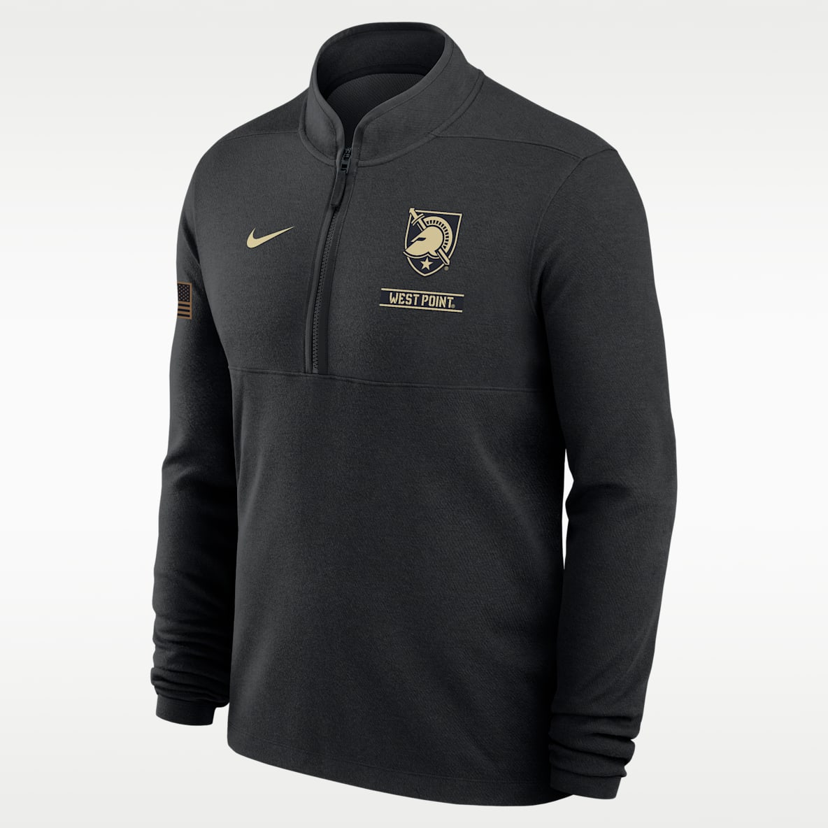Army 2026 Military Appreciation Stride Men's Nike Dri-FIT College 1/2-Zip Long-Sleeve Top
