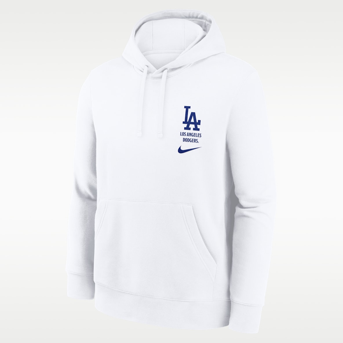 Los Angeles Dodgers Minimal Club Men's Nike MLB Pullover Hoodie