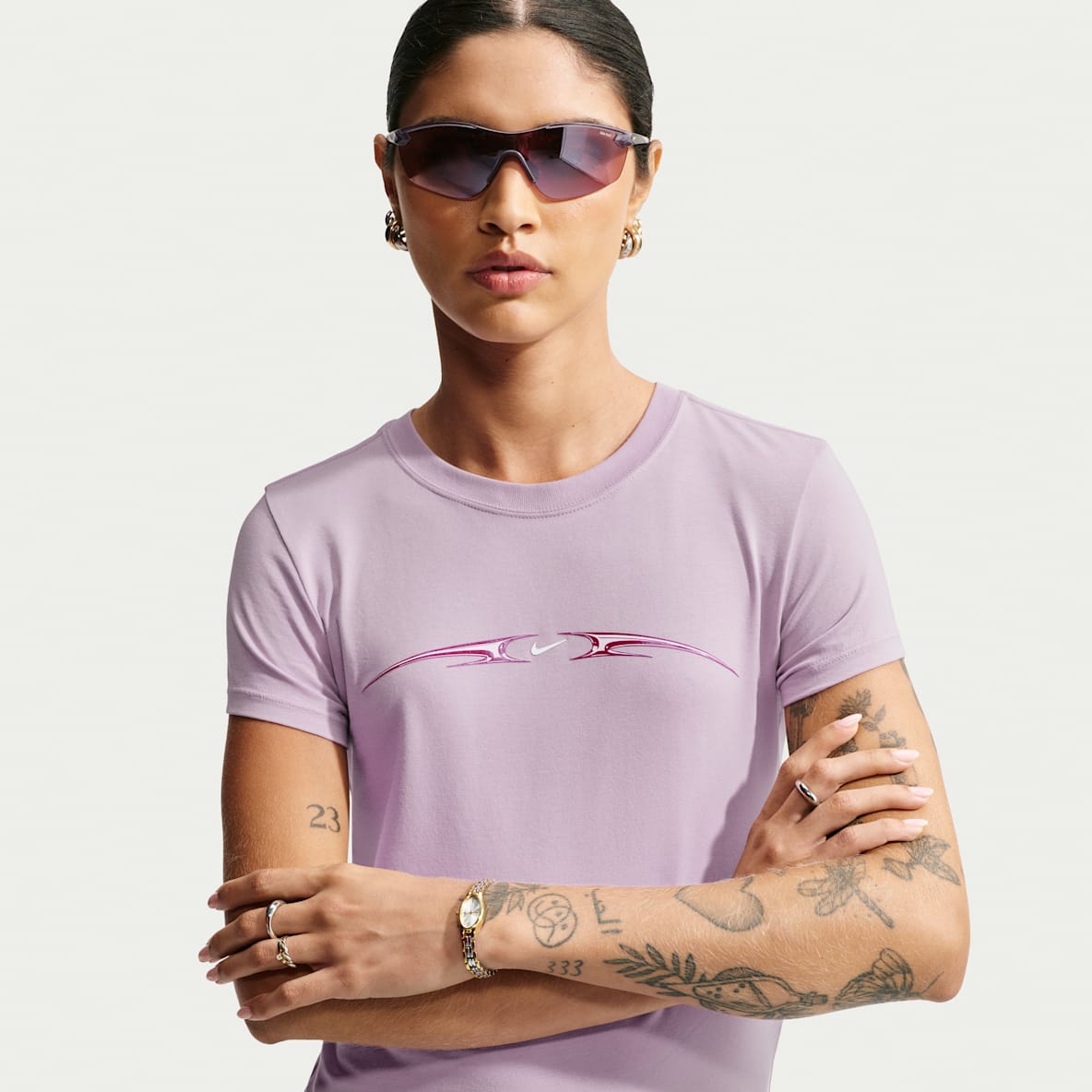 Nike Sportswear Chill Knit Playera slim cropped para mujer