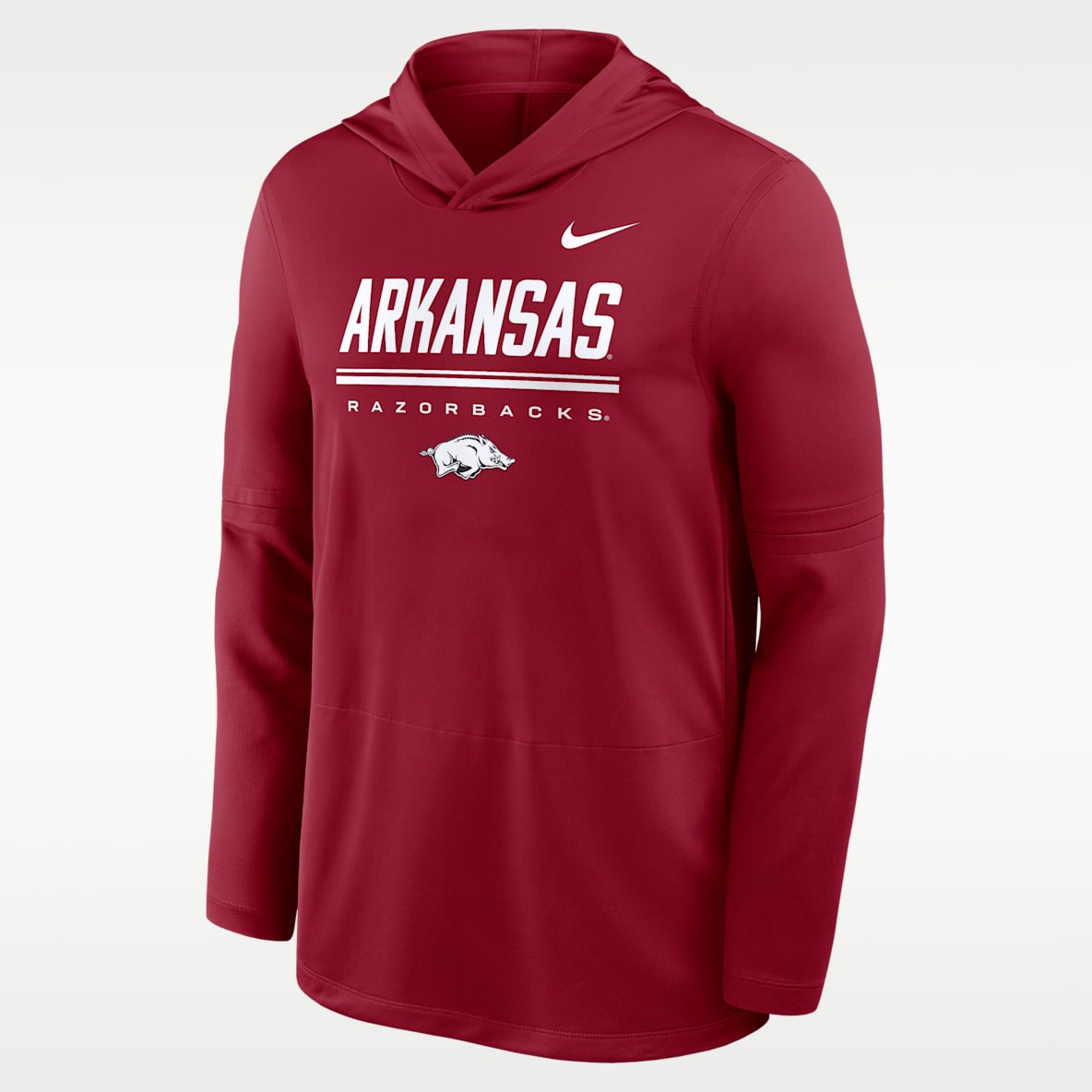 Nike College (Arkansas) Men's Dri-FIT Lightweight Hoodie