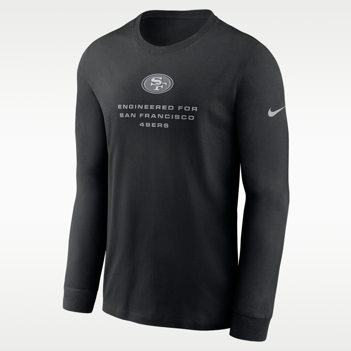San Francisco 49ers Team Issue Men's Nike Dri-FIT NFL Long-Sleeve T-Shirt