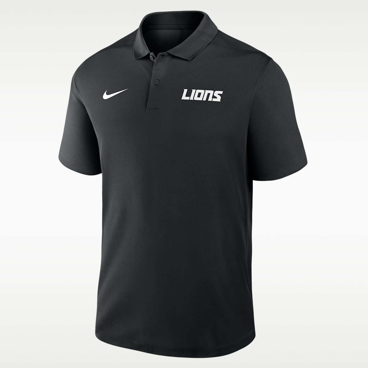 Detroit Lions Wordmark Victory Men's Nike Dri-FIT NFL Polo