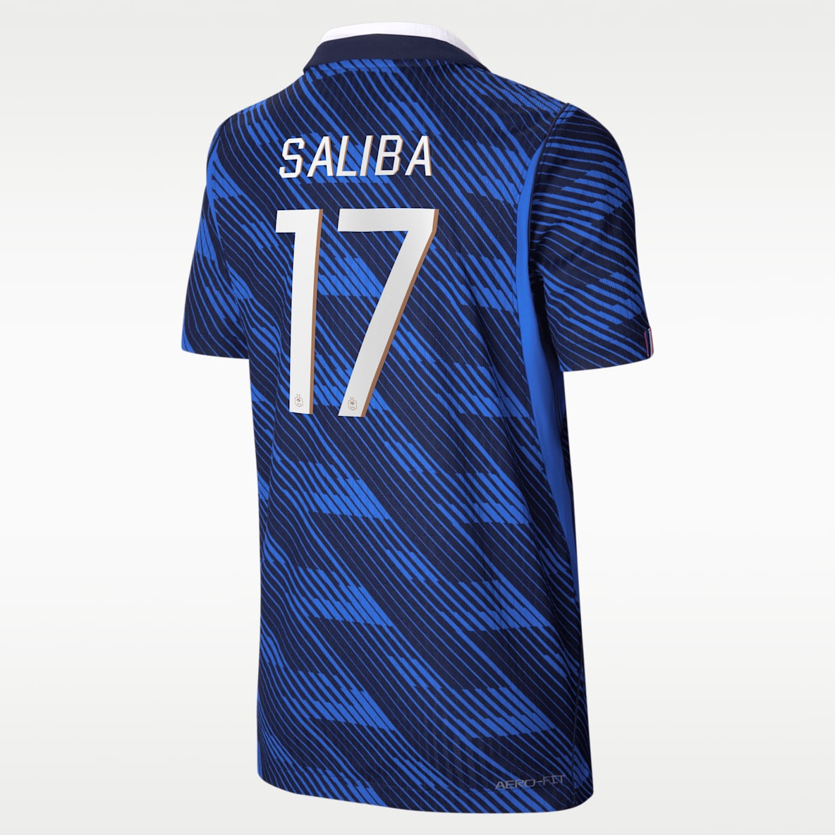 William Saliba France National Team 2026 Match Home Big Kids' Nike Dri-FIT ADV Soccer Jersey