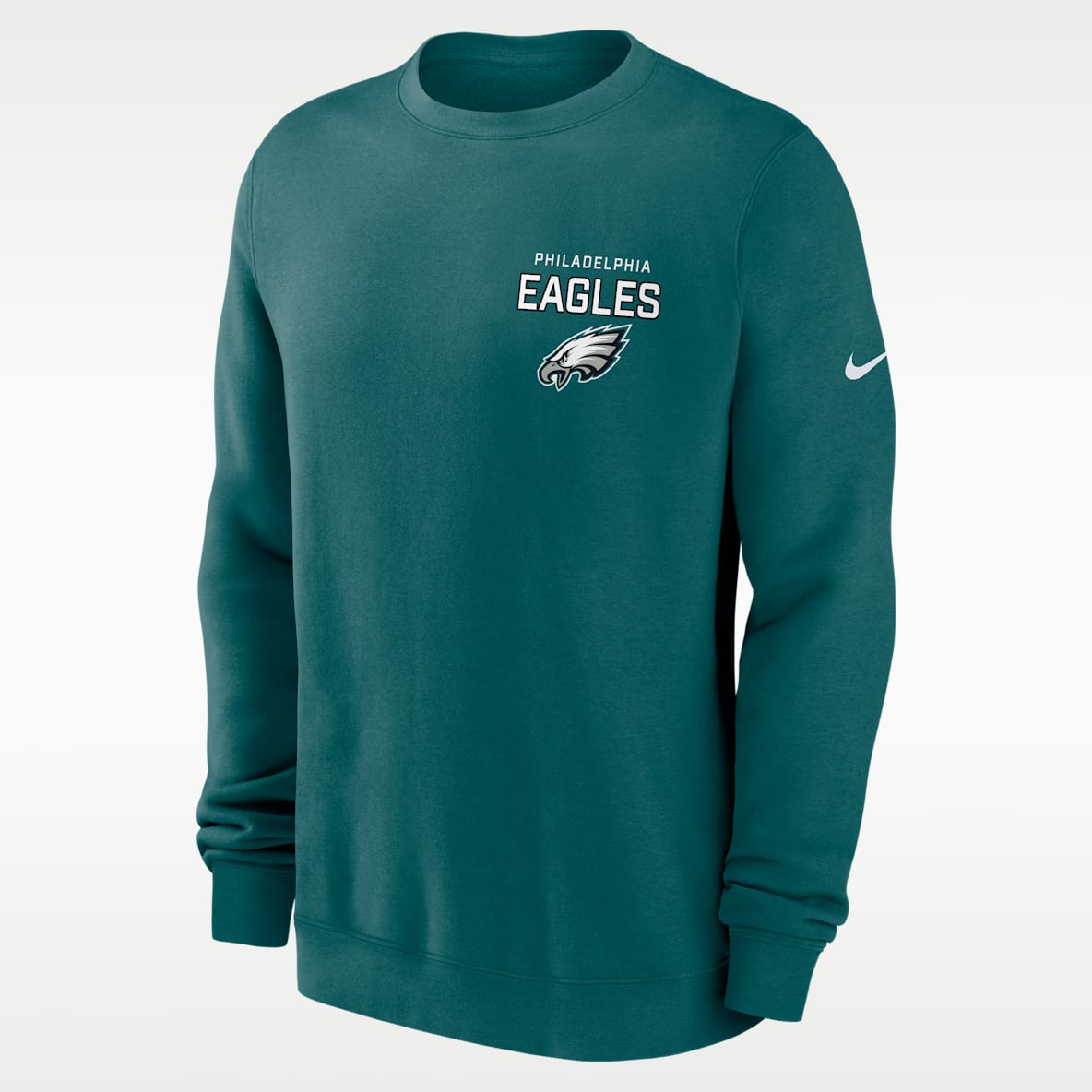Philadelphia Eagles Draw Block Club Men's Nike NFL Pullover Crew