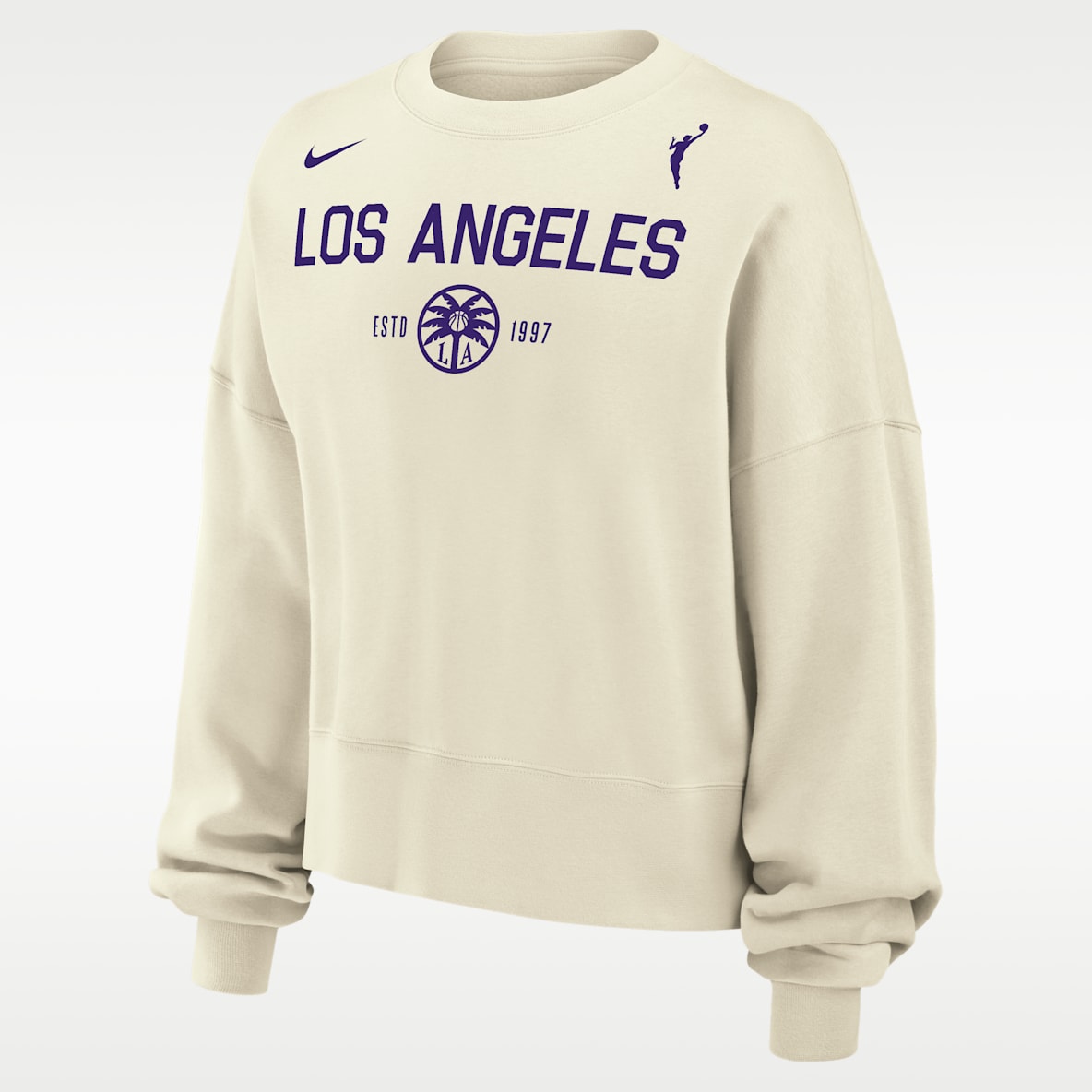 Los Angeles Sparks Phoenix Fleece Women's Nike WNBA Crew-Neck Sweatshirt