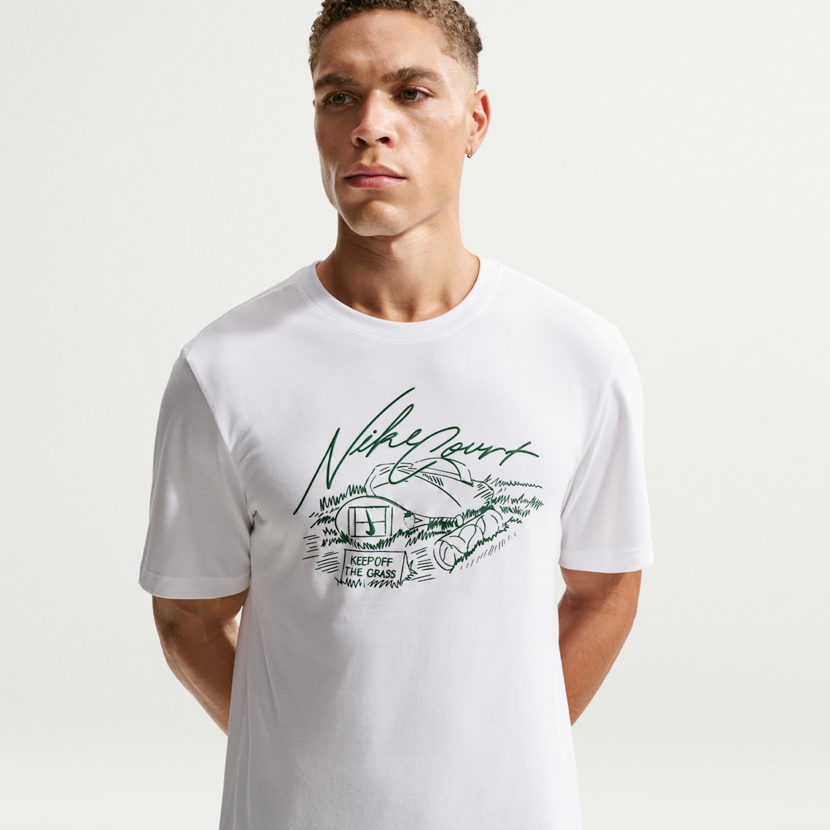 Nike T-shirt de tennis Dri-FIT pour homme