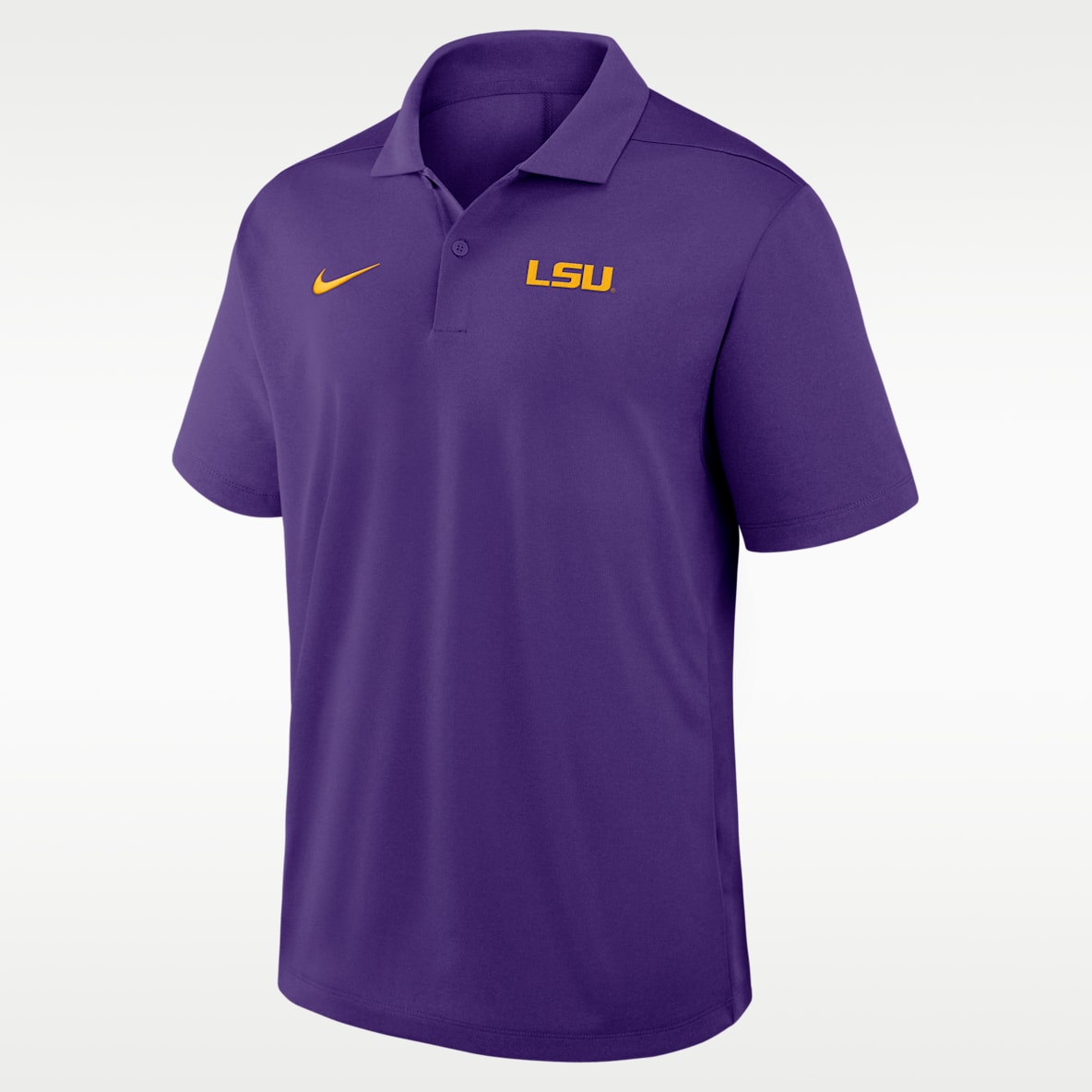 LSU Primetime Victory Plus Men's Nike Dri-FIT College Polo