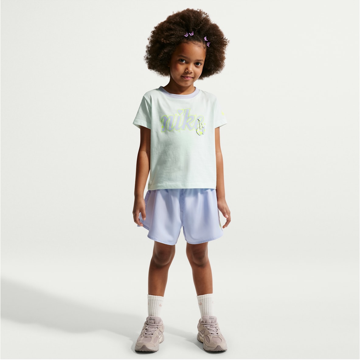 Nike Little Kids' Dri-FIT T-Shirt and Crossover Shorts Set