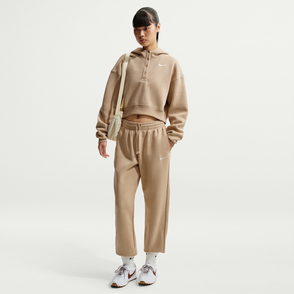 Nike Sportswear Phoenix Fleece Women's High-Waisted Oversized Tracksuit Bottoms