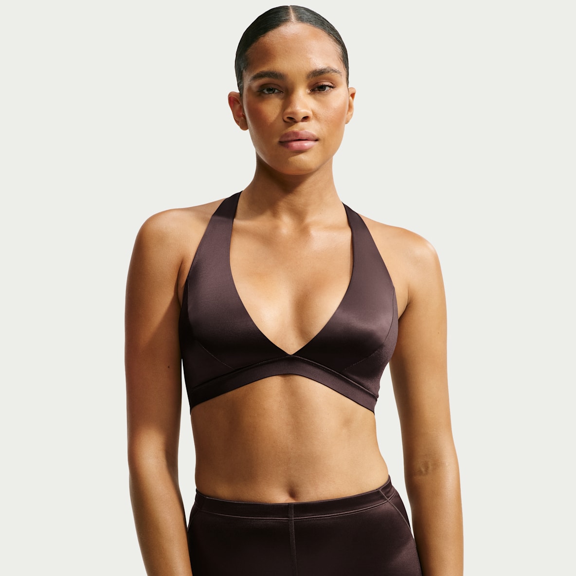 NikeSKIMS Satin Shine Women's Halter Bra