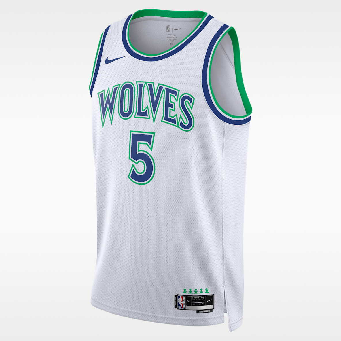 Minnesota Timberwolves Association Edition Jersey Nike Dri-FIT de la NBA Swingman para hombre