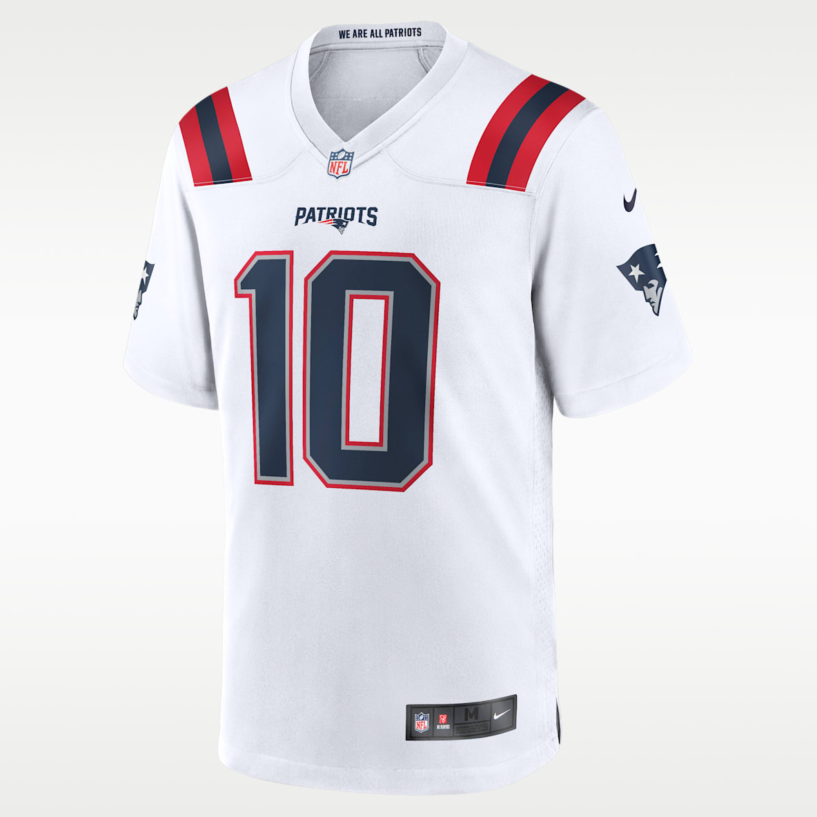 Drake Maye New England Patriots Men's Nike NFL Game Jersey
