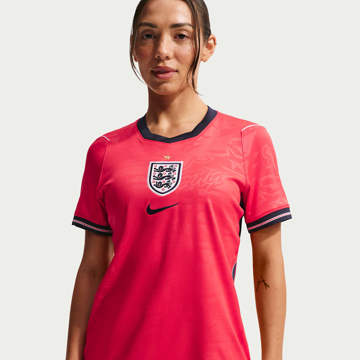 England 2026 Stadium (bortedrakt) Nike Dri-FIT Replica fotballdrakt til dame