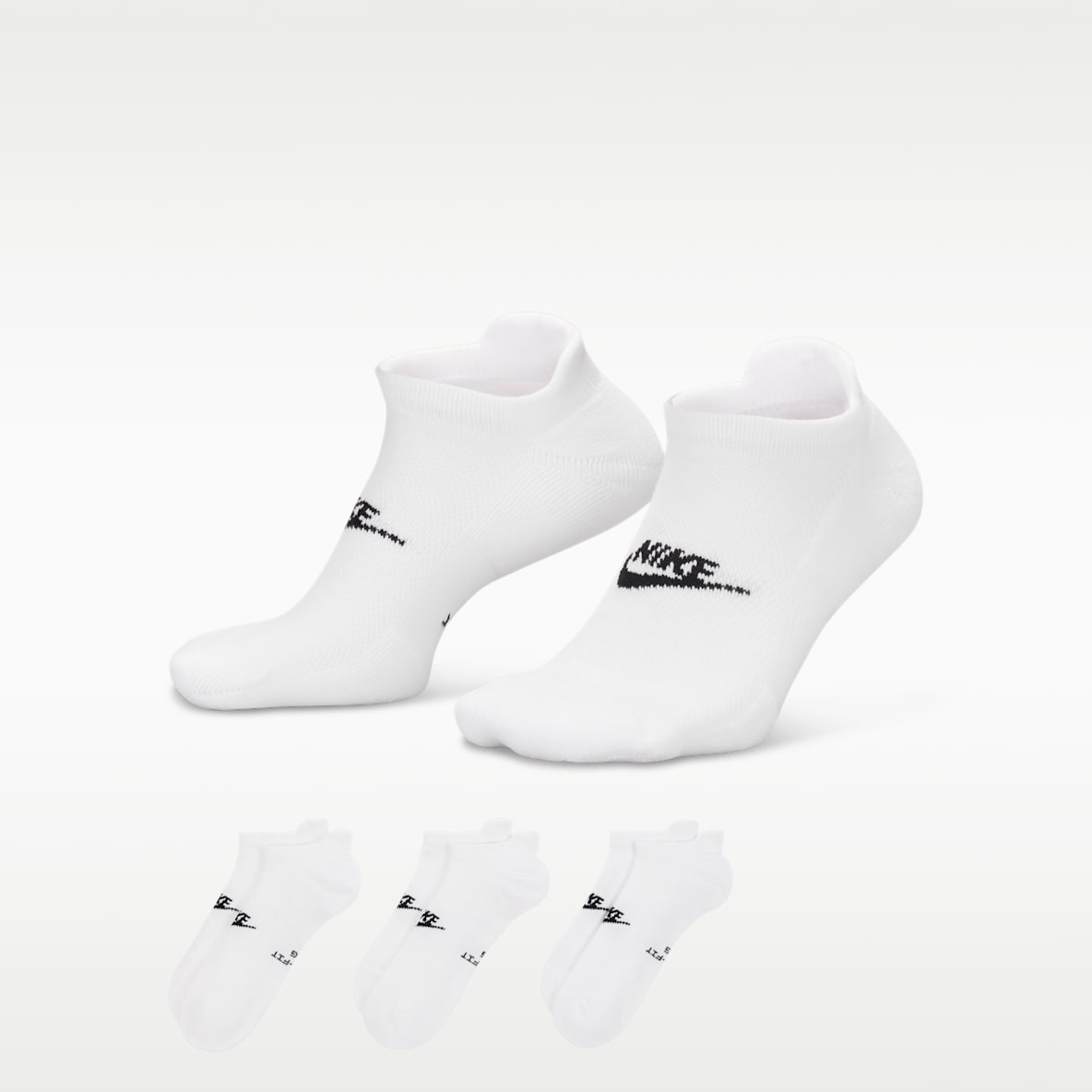 나이키 에브리데이 엘리베이티드 발목 양말(3켤레)