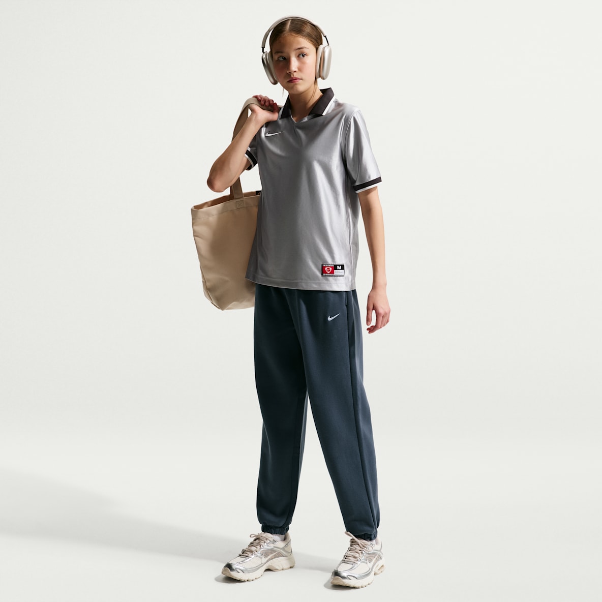 Nike Sportswear Studio Fleece Girls' Loose Pants
