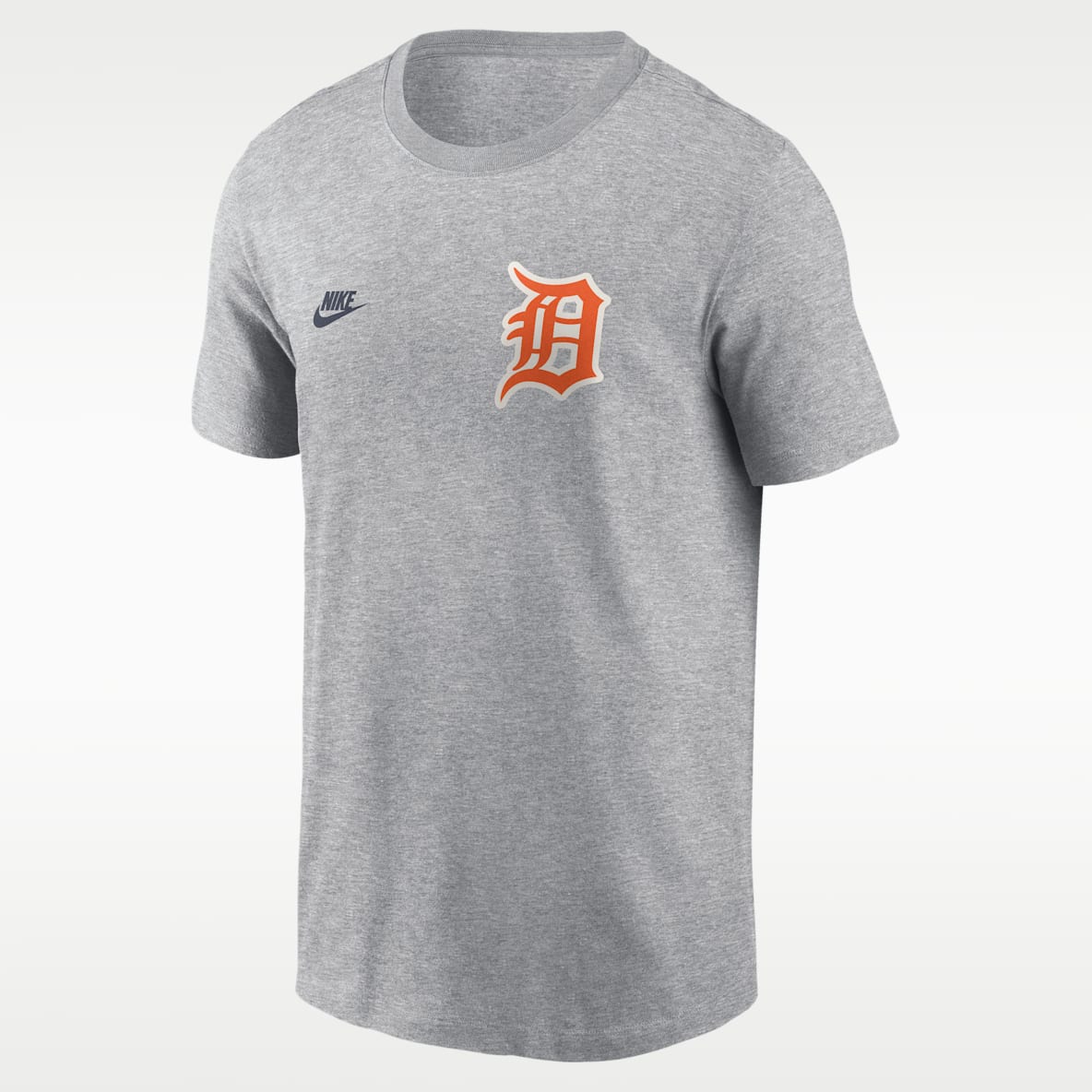 Detroit Tigers Cooperstown 2-Hit Large Logo Men's Nike MLB T-Shirt
