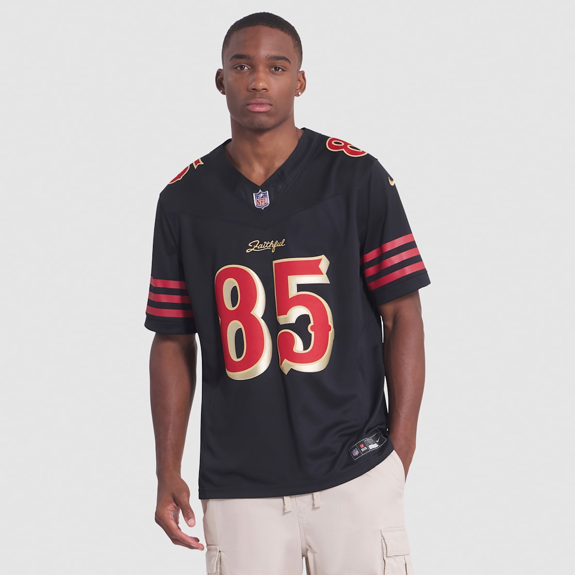 George Kittle San Francisco 49ers Rivalries Collection Men's Nike Dri-FIT NFL Limited Jersey