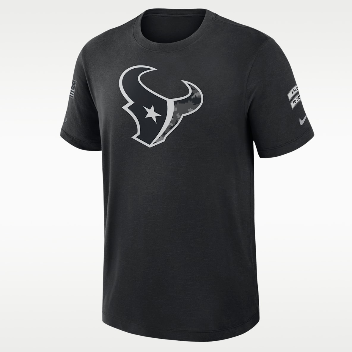 Houston Texans Salute to Service Slub Playera Nike Dri-FIT de la NFL para hombre