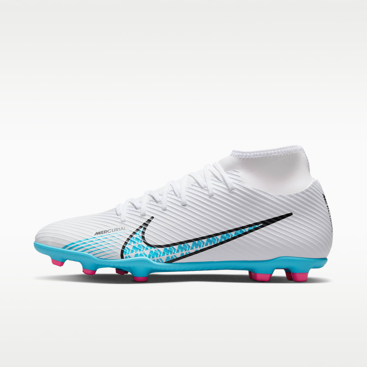 Nike Mercurial Superfly 9 Club High Top-fodboldstøvler til flere typer underlag