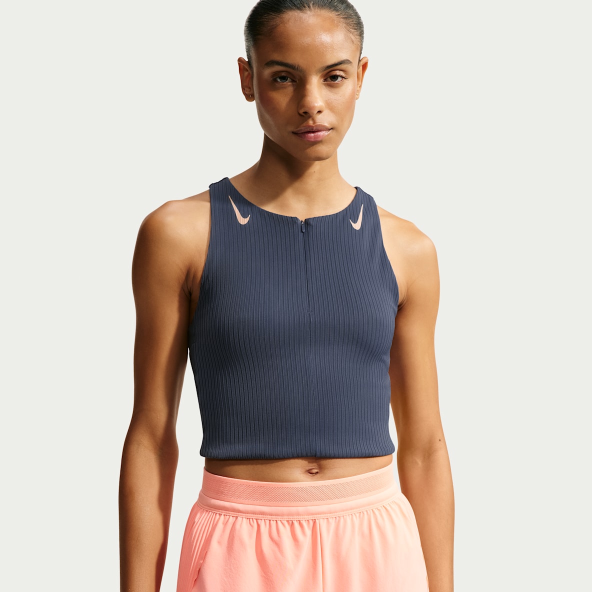 Nike AeroSwift Camiseta de tirantes de correr Dri-FIT ADV cropped para mujer