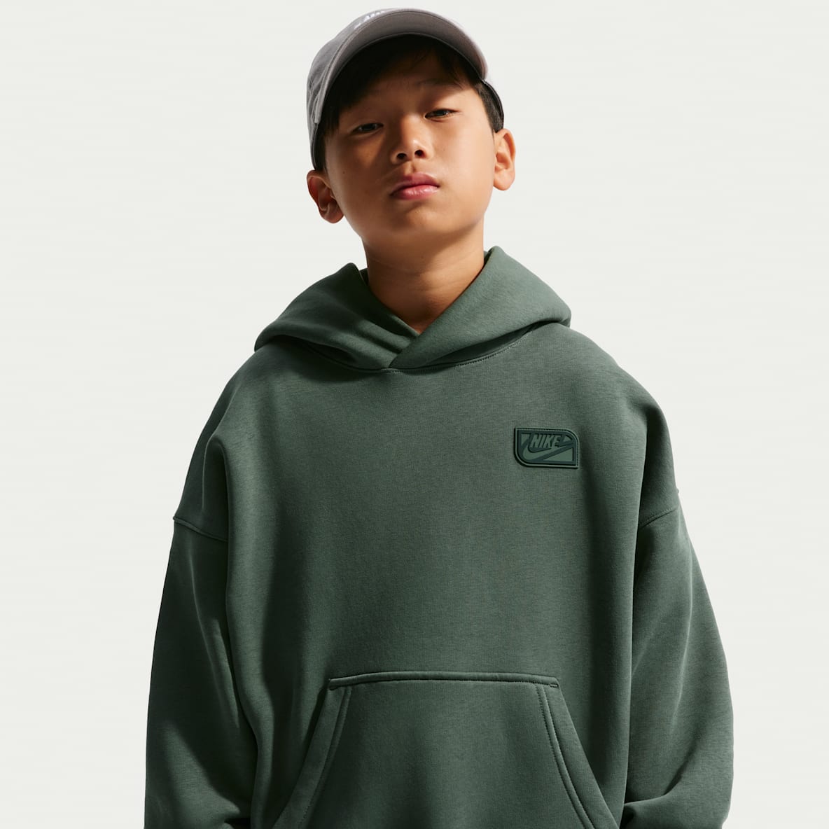Nike Sportswear Club Fleece Big Kids' Oversized Fleece Hoodie
