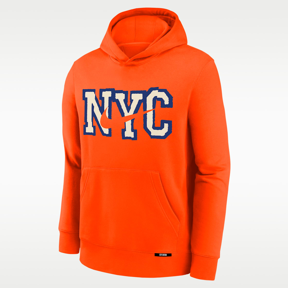 New York Knicks Club Fleece City Edition Big Kids' Fleece Hoodie