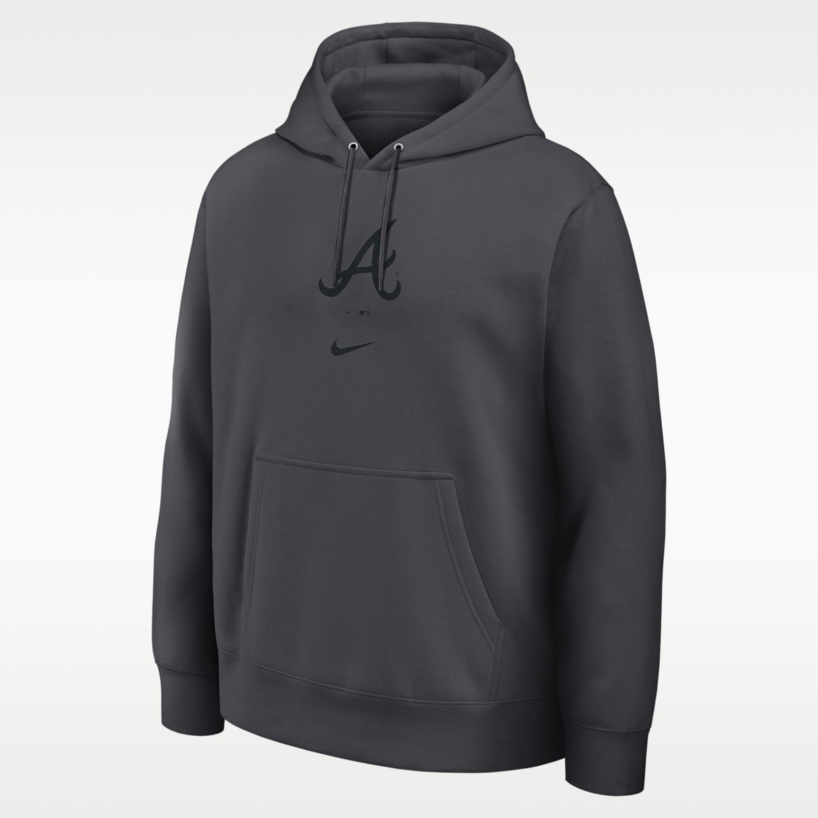 Atlanta Braves Washed Club Men's Nike MLB Pullover Hoodie