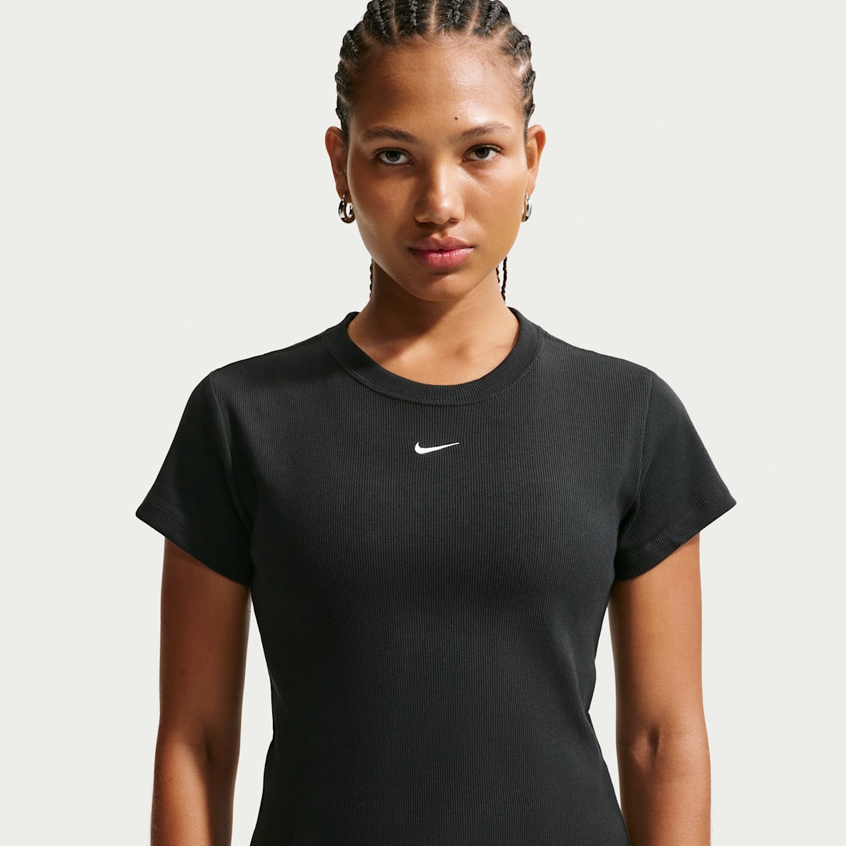 Nike Sportswear Women's Tight Ribbed Short-Sleeve T-Shirt
