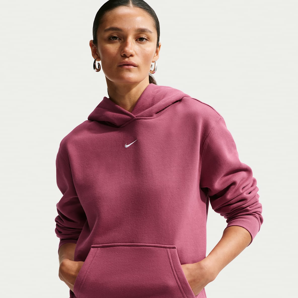 Nike Studio Fleece Medium Weight Women's Pullover Hoodie