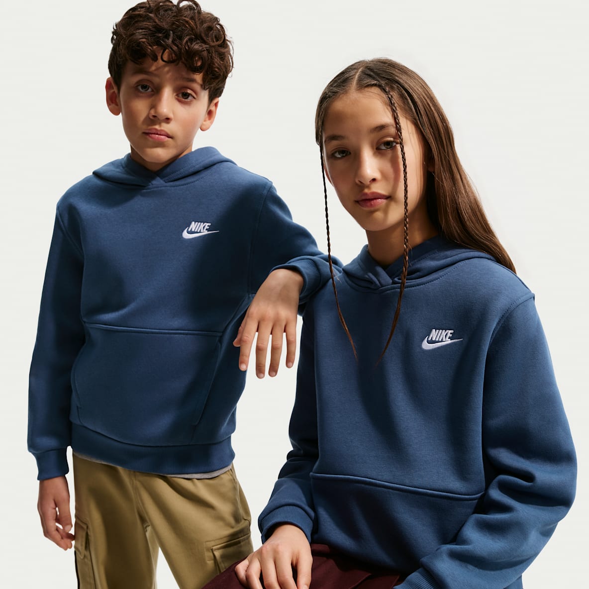Nike Sportswear Club Fleece Older Kids' Pullover Hoodie