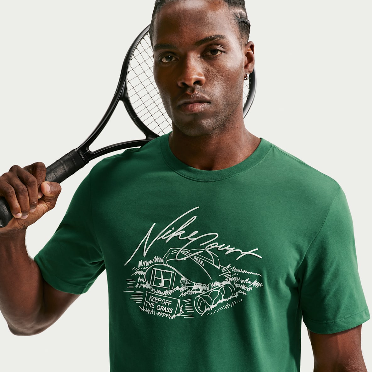 Nike T-shirt de tennis Dri-FIT pour homme