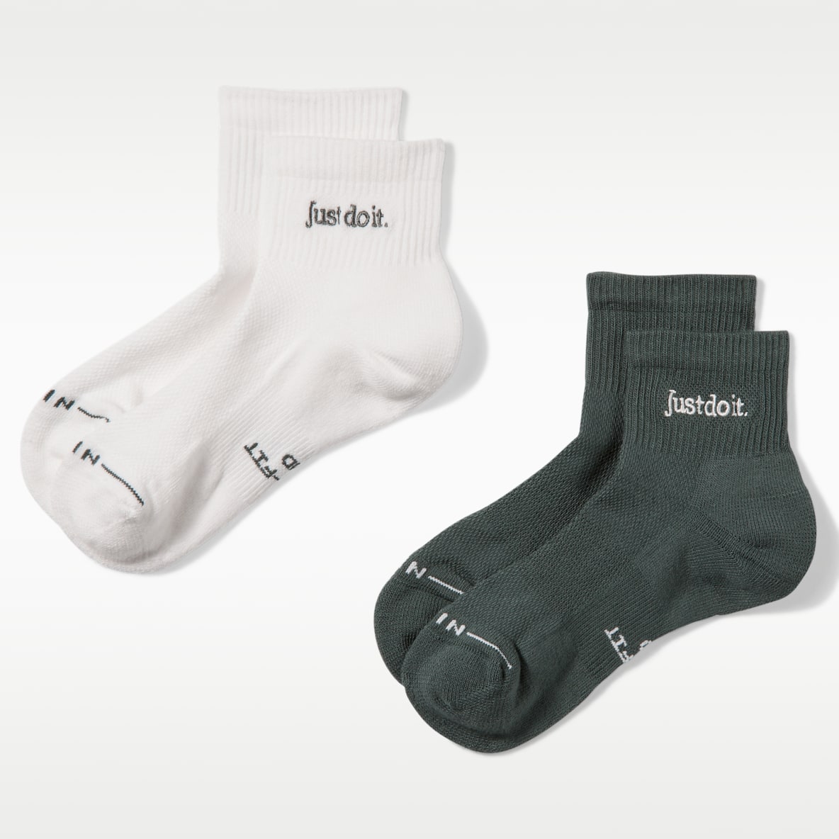Nike Everyday Elevated Calcetines al tobillo (2 pares)