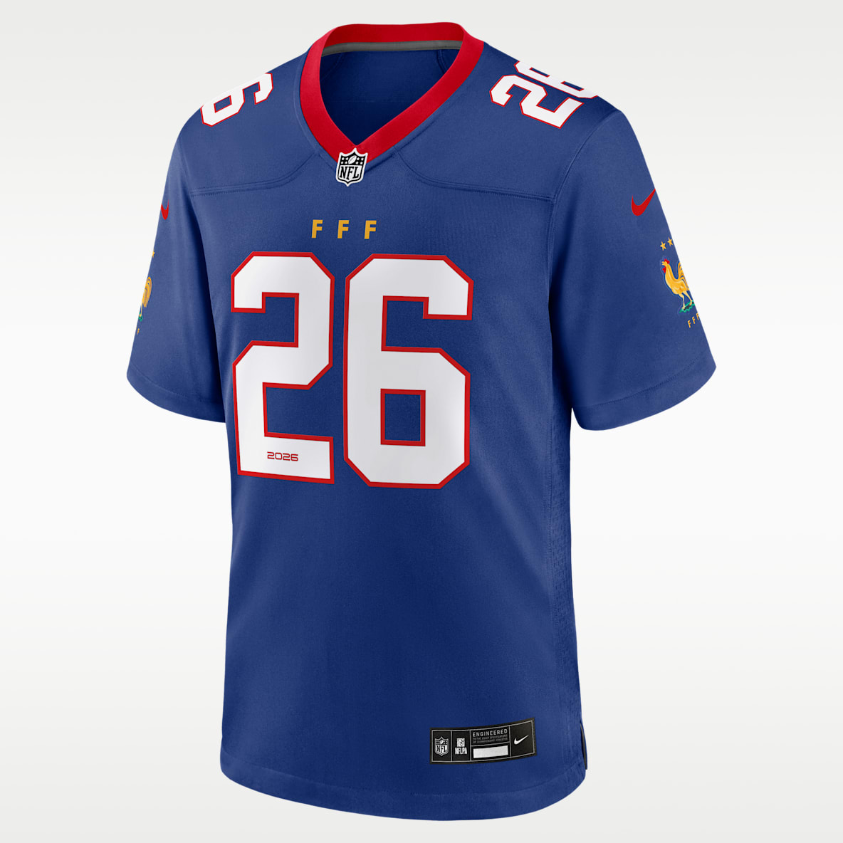 Selección de Francia Jersey de futbol Nike x NFL Game para hombre