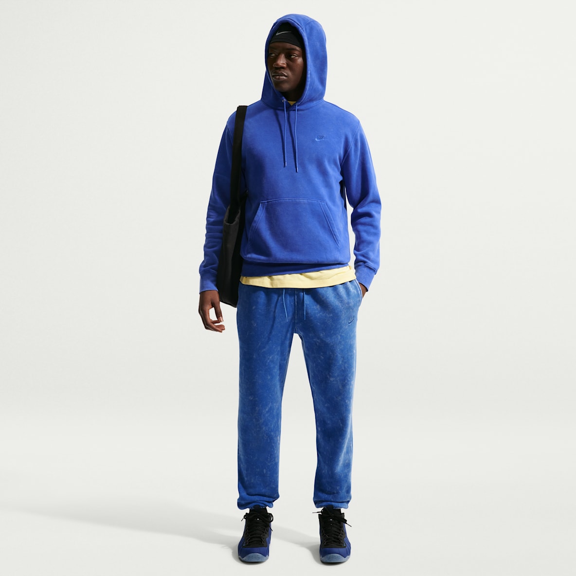 Nike Sportswear Club Men's Washed Cuffed Fleece Pants
