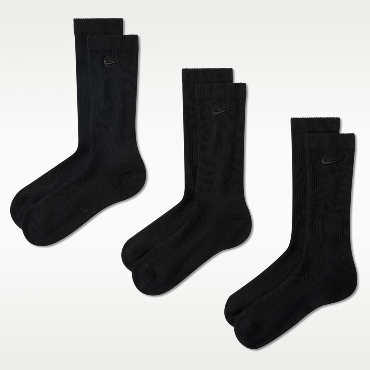 Nike Everyday Elevated Crew Socks (3 Pairs)