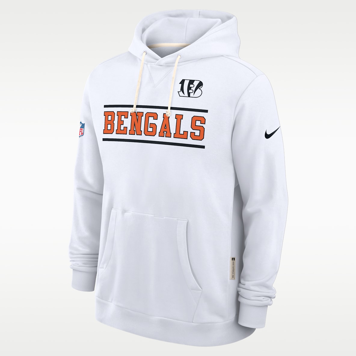 Cincinnati Bengals Alt Standard Issue Men's Nike Dri-FIT NFL Pullover Hoodie