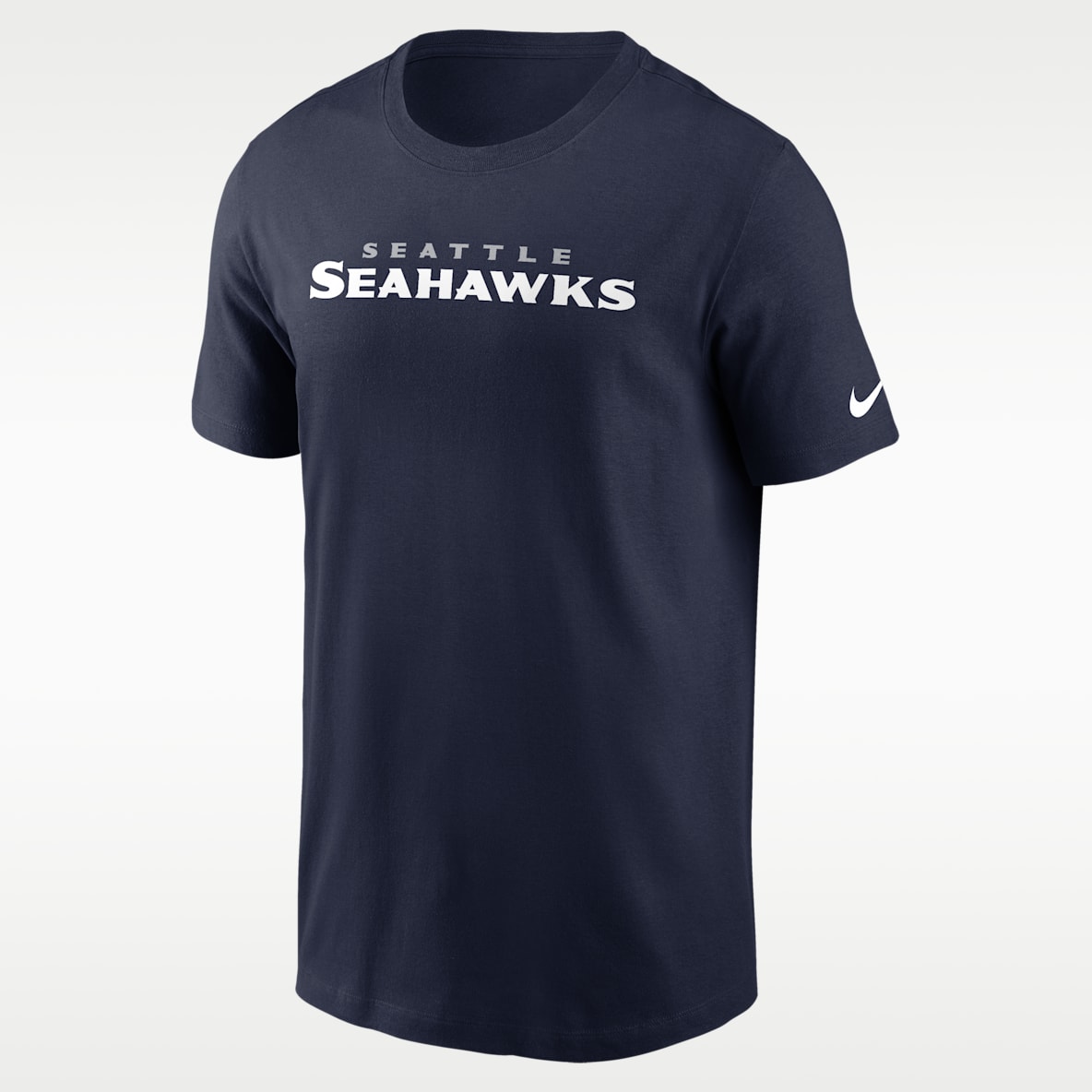 Seattle Seahawks Primetime Wordmark Essential Men's Nike NFL T-Shirt