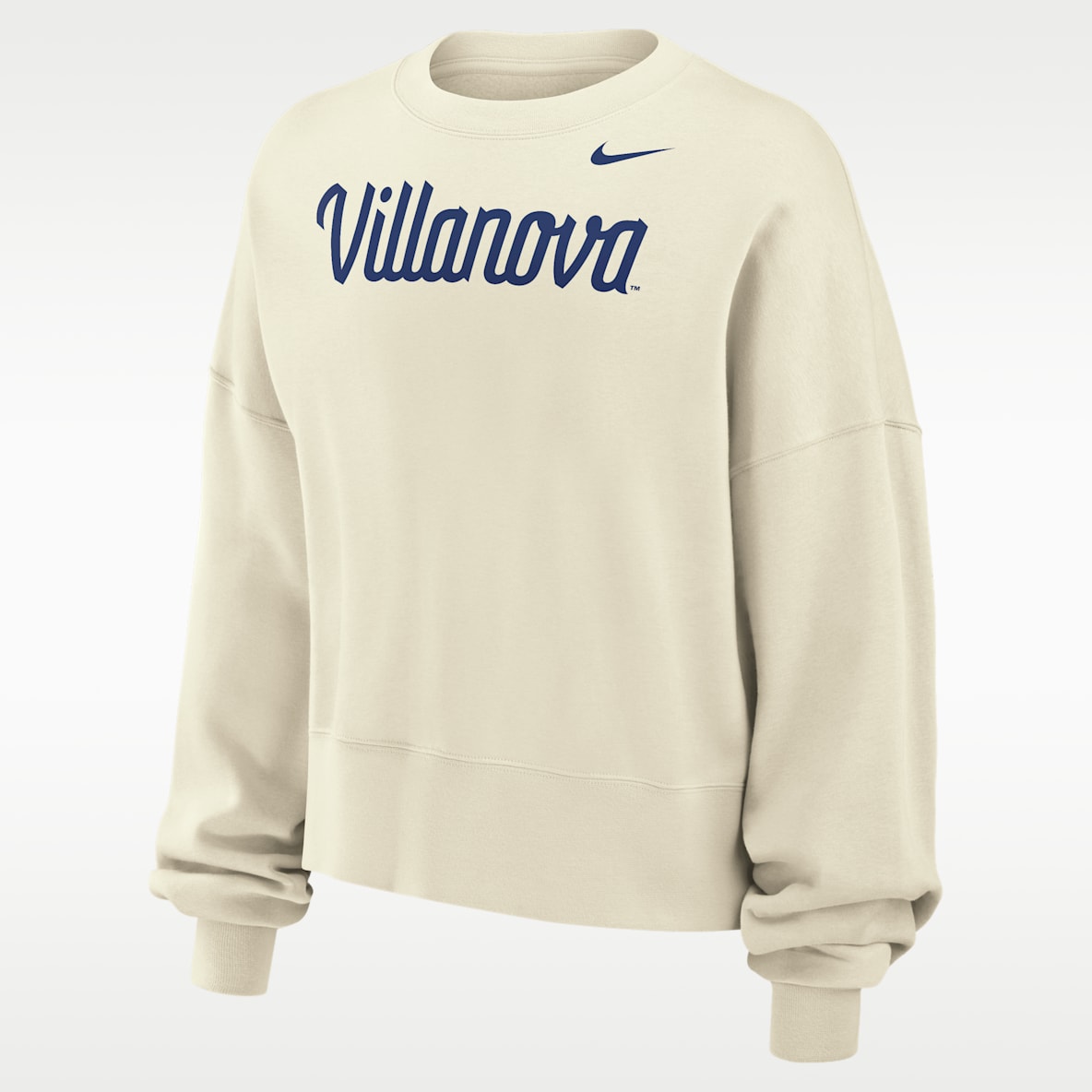 Villanova Wildcats Phoenix Fleece Women's Nike Football Crew-Neck Sweatshirt
