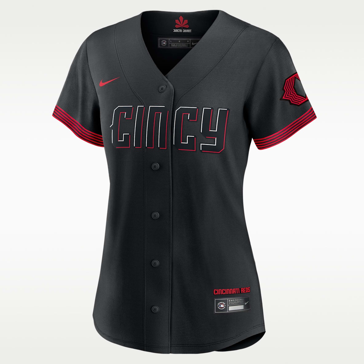 MLB Cincinnati Reds City Connect (Ken Griffey Jr.) Women's Replica Baseball Jersey