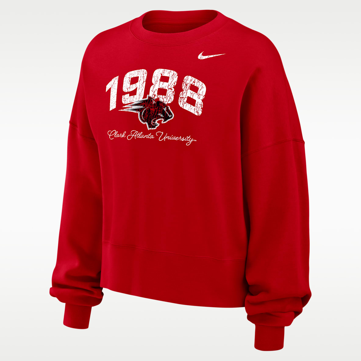 Nike College (Clark Atlanta University) Women's Phoenix Fleece Crew-Neck Sweatshirt