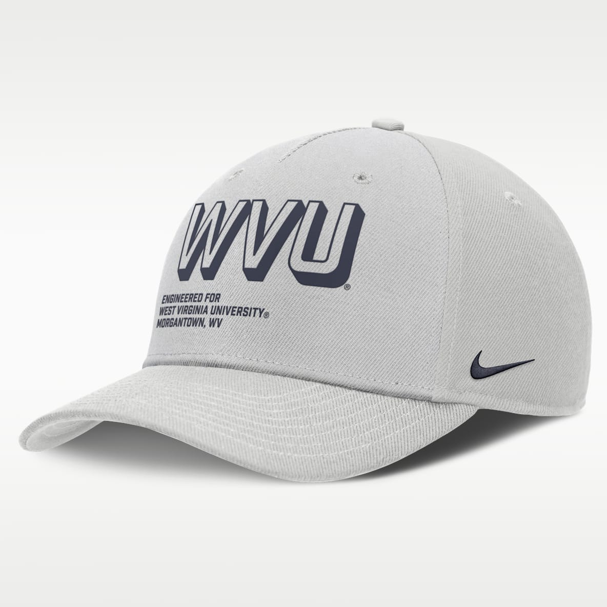 West Virginia On-Field Primetime Rise Men's Nike College Adjustable Hat