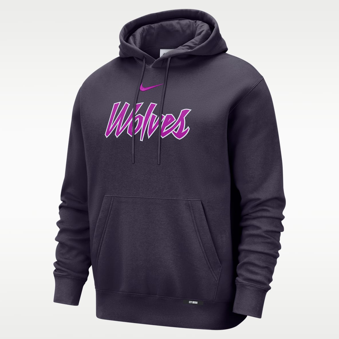 Minnesota Timberwolves City Edition Men's Nike Basketball Club Pull-Over Hoodie