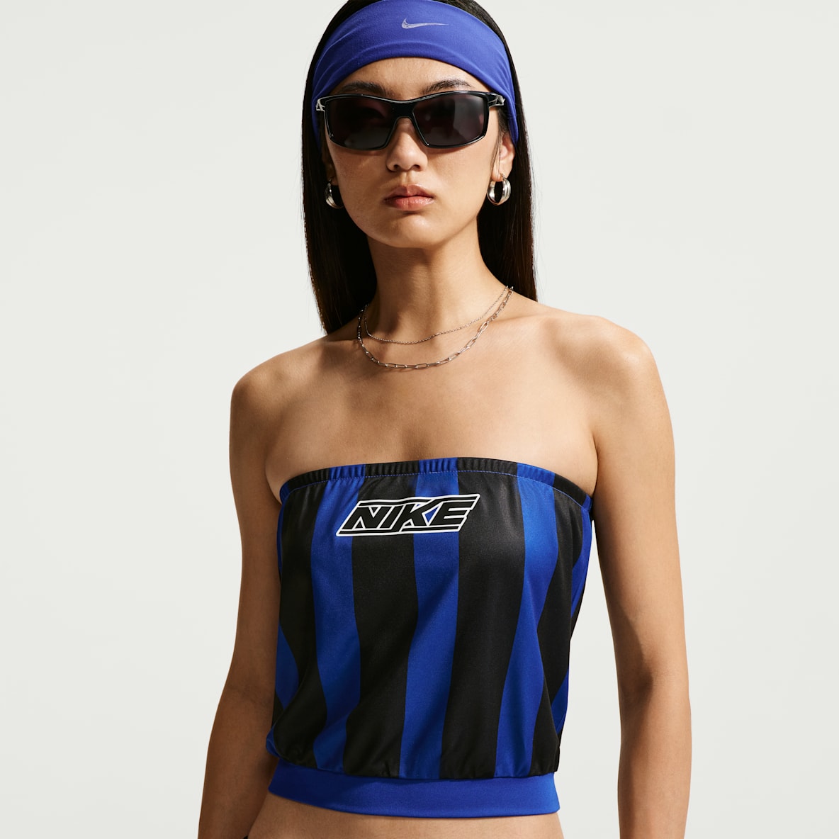 Nike Sportswear Women's Slim Striped Jersey Tube Top