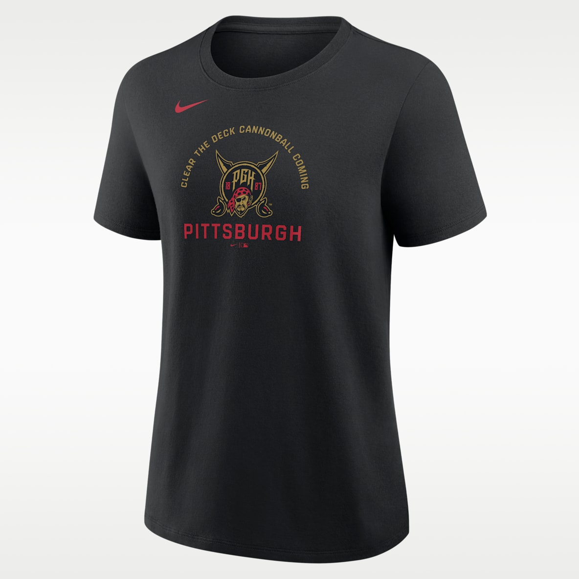 Pittsburgh Pirates City Connect Women's Nike MLB T-Shirt