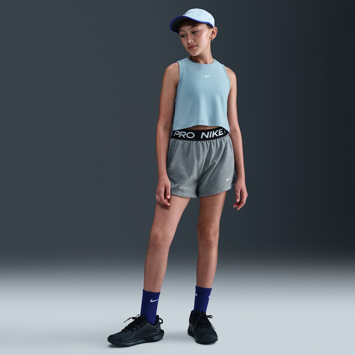 Nike Pro Fleece Big Kids' (Girls') Dri-FIT Shorts