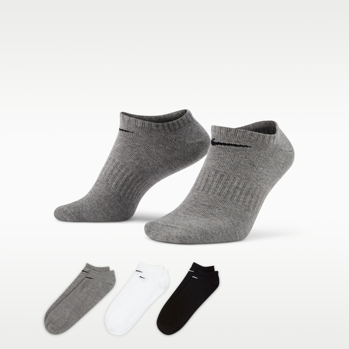 Nike Everyday Lightweight Training No-Show Socks (3 Pairs)