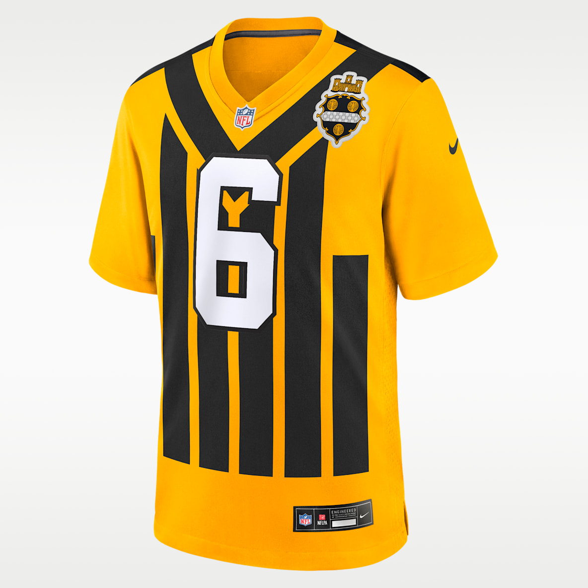 Patrick Queen Pittsburgh Steelers Jersey Nike de la NFL Game para hombre
