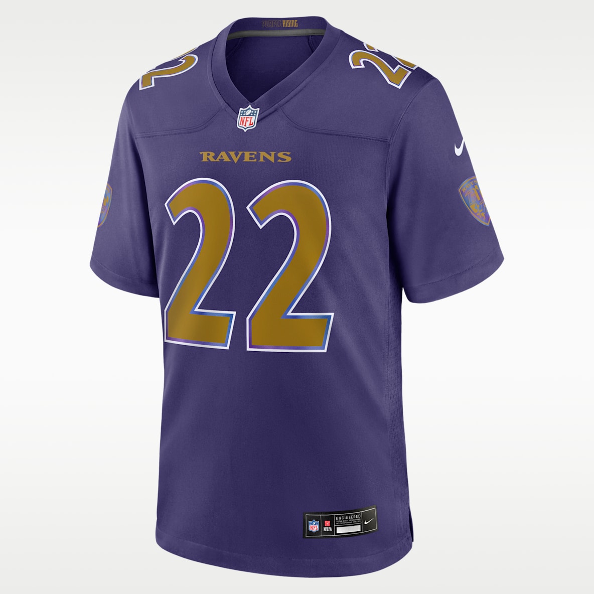 Derrick Henry Baltimore Ravens Men's Nike NFL Game Jersey
