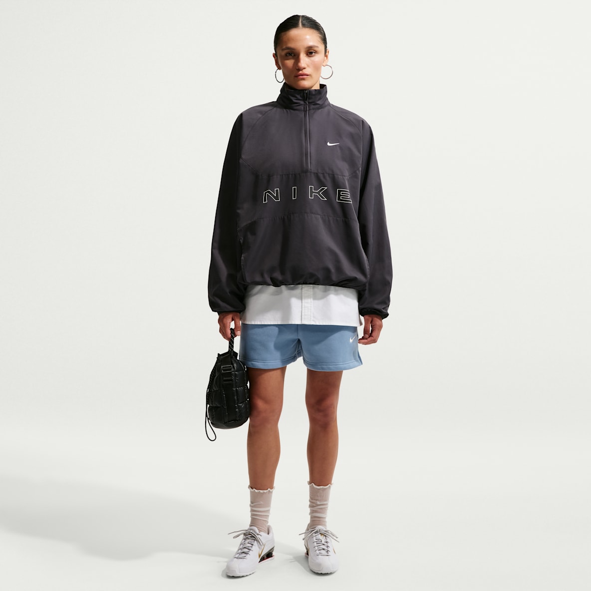 Nike Studio Fleece Medium Weight Women's Mid-Rise Shorts
